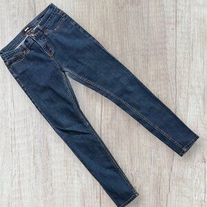 BDG Mid Rise Twig Skinny Slim Stretch Denim Ankle Jeans Pants Womens 27W 29L